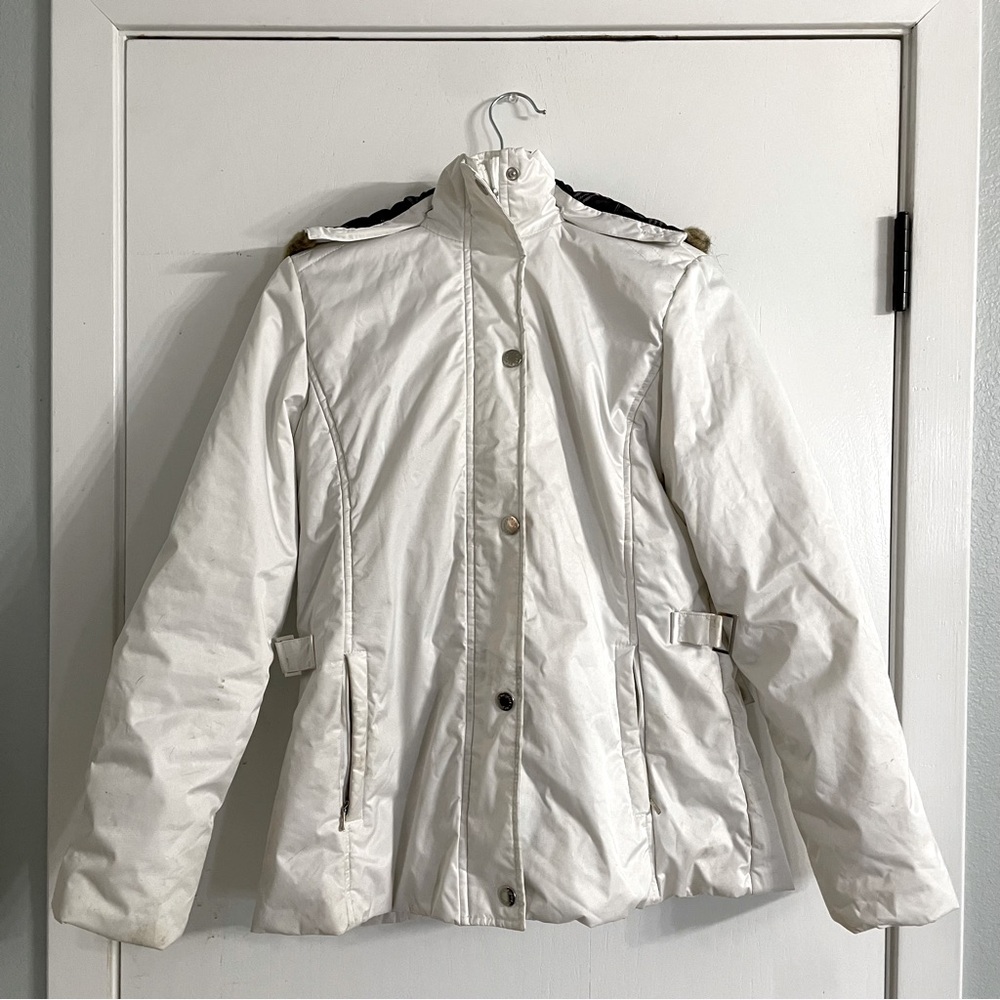 White Neyelle Winter Coat